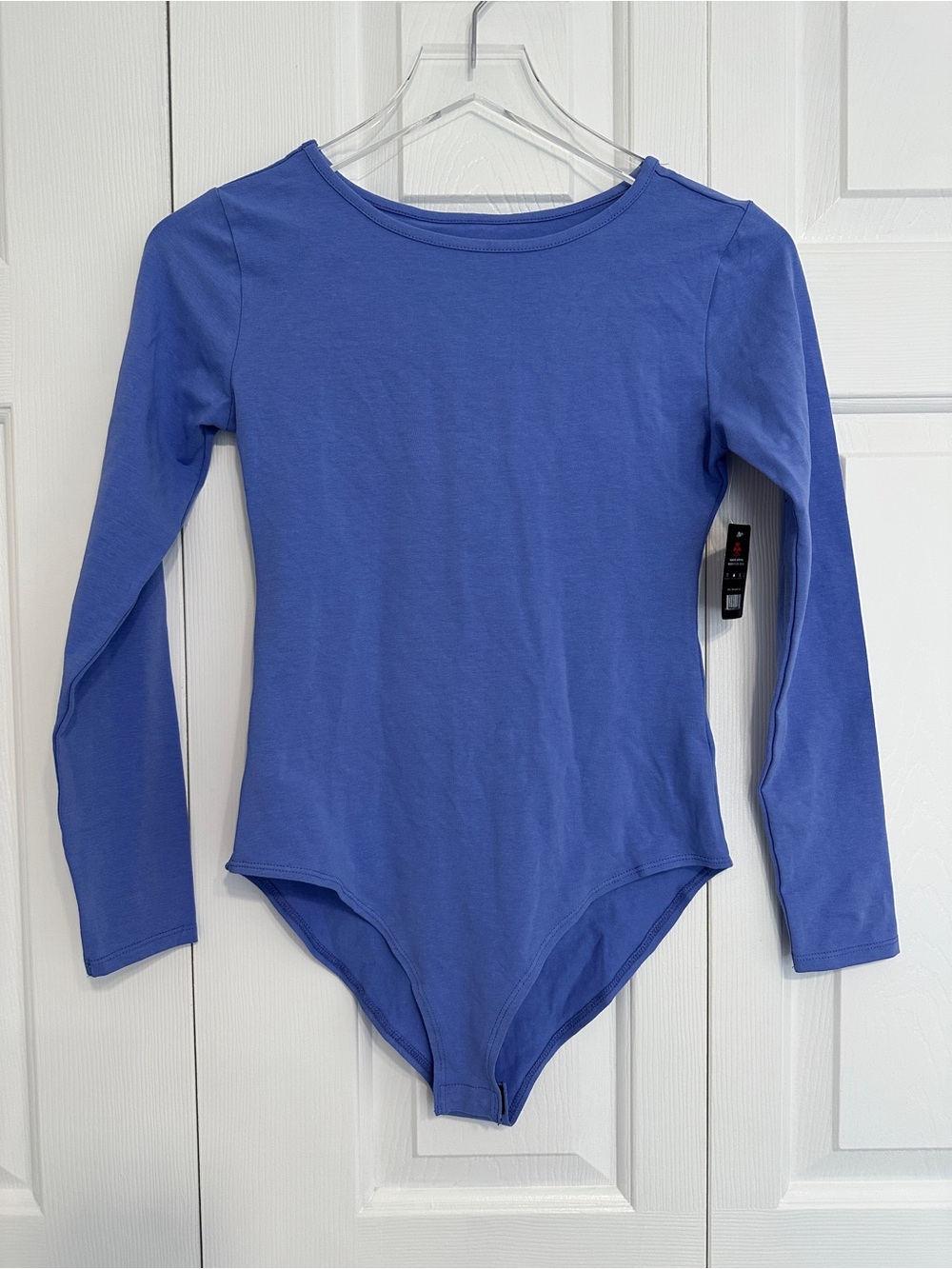 Natural Uniforms | Long Sleeve One-Piece Bodysuit in Ceil Blue (Periwinkle) NWT